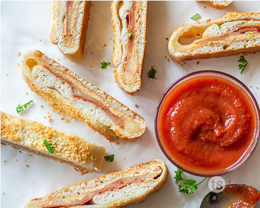 Cheesy Pizza Stromboli