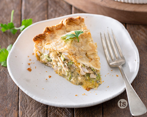 Chicken Broccoli Cheddar Pie