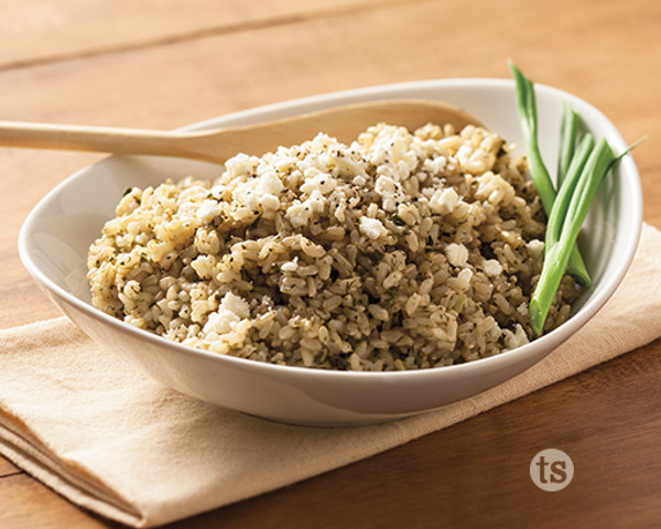 Spinach Herb Brown Rice