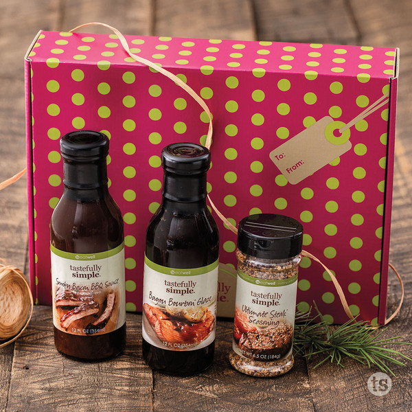 Griller's Gift Products Includes Smoky Bacon BBQ Sauce, Bayou Bourbon Glaze and Ultimate Steak Seasoning