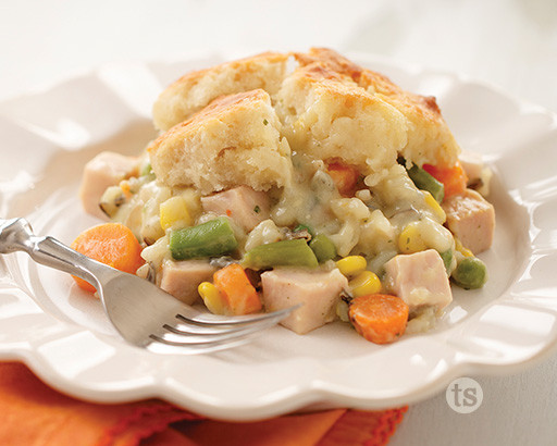 Turkey Wild Rice Pot Pie