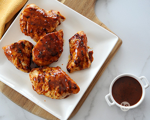 Simple Saucy BBQ Chicken