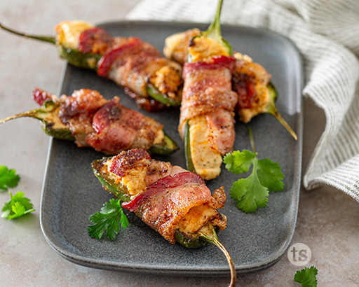 Wahoo Bacon Jalapeno Poppers