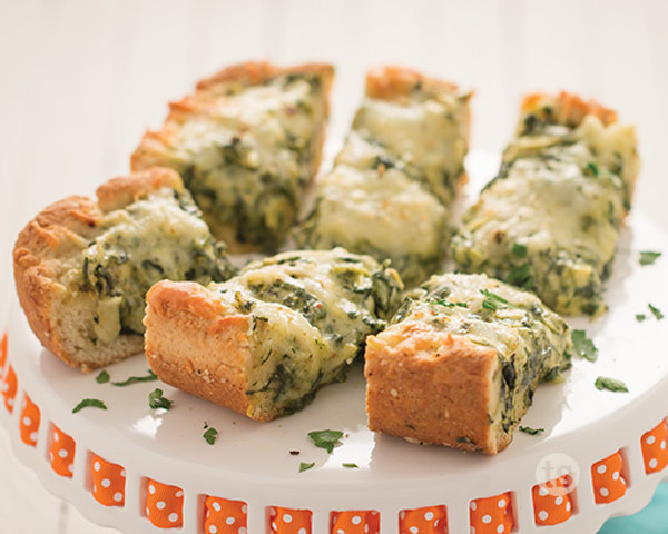 Artichoke Deep Dish Pizza Bites