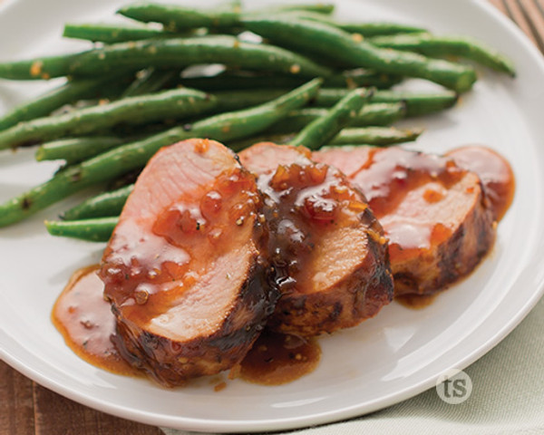 Bayou Bourbon Pork Tenderloin