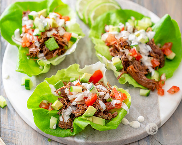 Cha Cha Shredded Beef Tacos