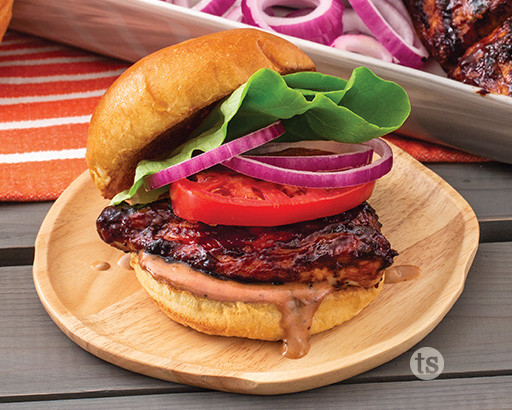 Smoky BBQ Chicken Sandwiches