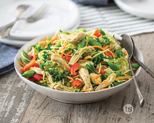 Chicken Veggie Power Salad