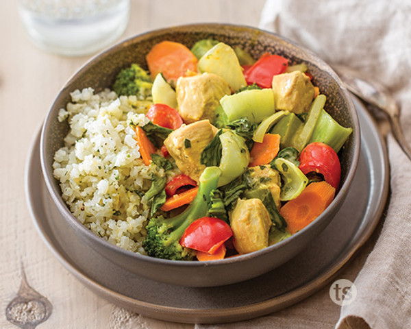 Coconut Chicken Veggie Curry