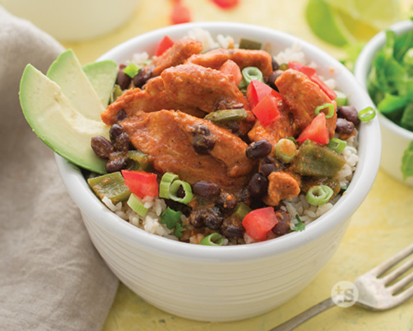 Slow Cooker Burrito Bowls