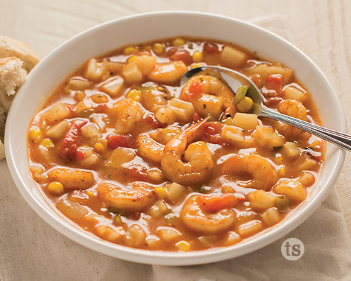 Tex Mex Shrimp Corn Chowder