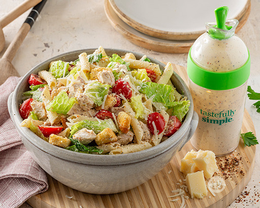 Chicken Caesar Pasta Salad