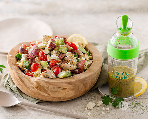 Greek Chicken Potato Salad