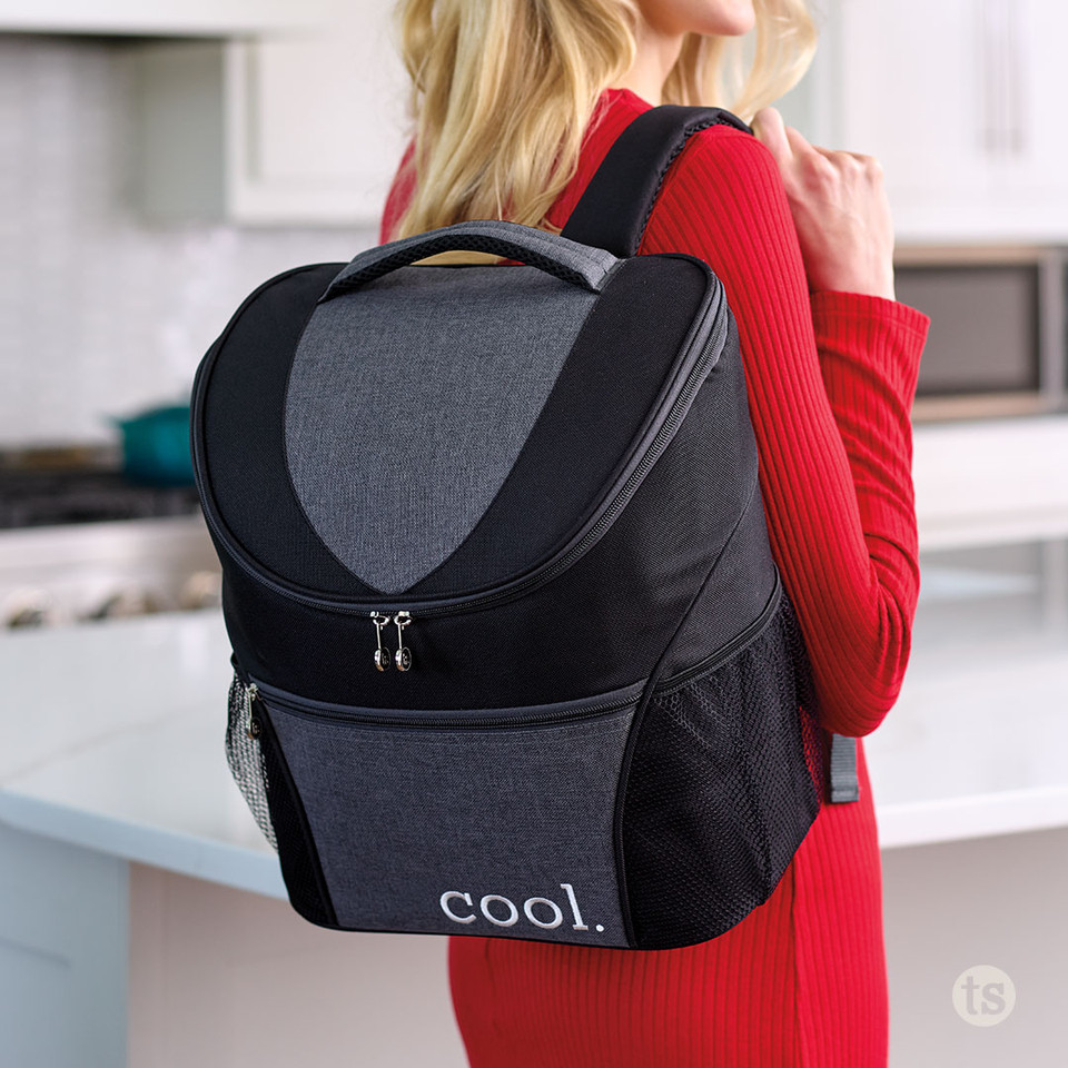 Cooler Backpack Black Tastefully Simple