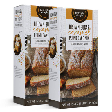 Brown Sugar Caramel Pound Cake Mix Value Pack