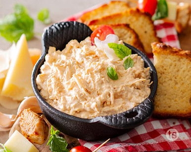 Chicken Parmesan Warm Dip Mix Preparation & Suggestions