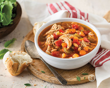 Tuscan Chicken & Bean Soup