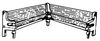Corner In Style Station Bench (Interior or Exterior) Kit