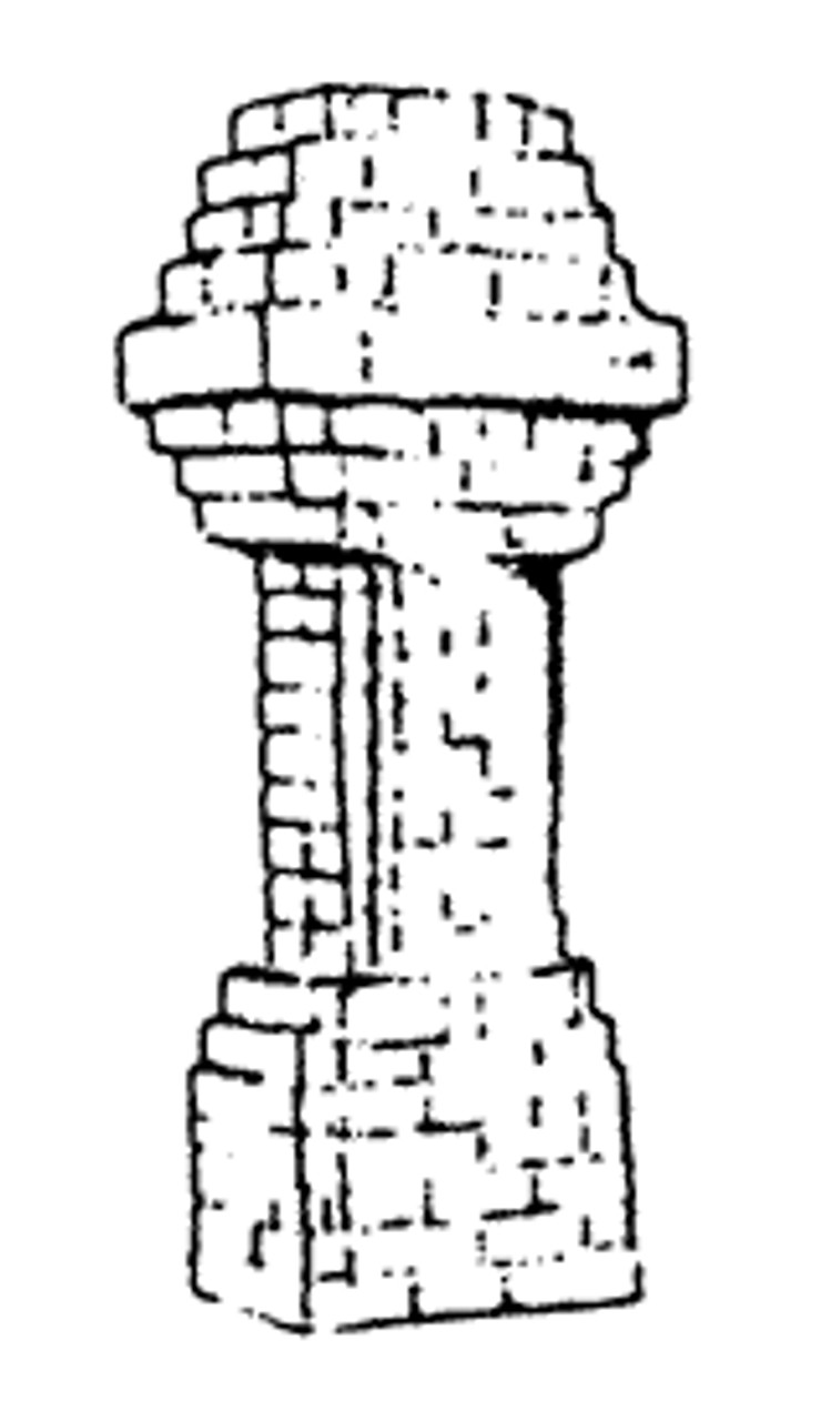 Ornate Victorian Tall Brick Chimney