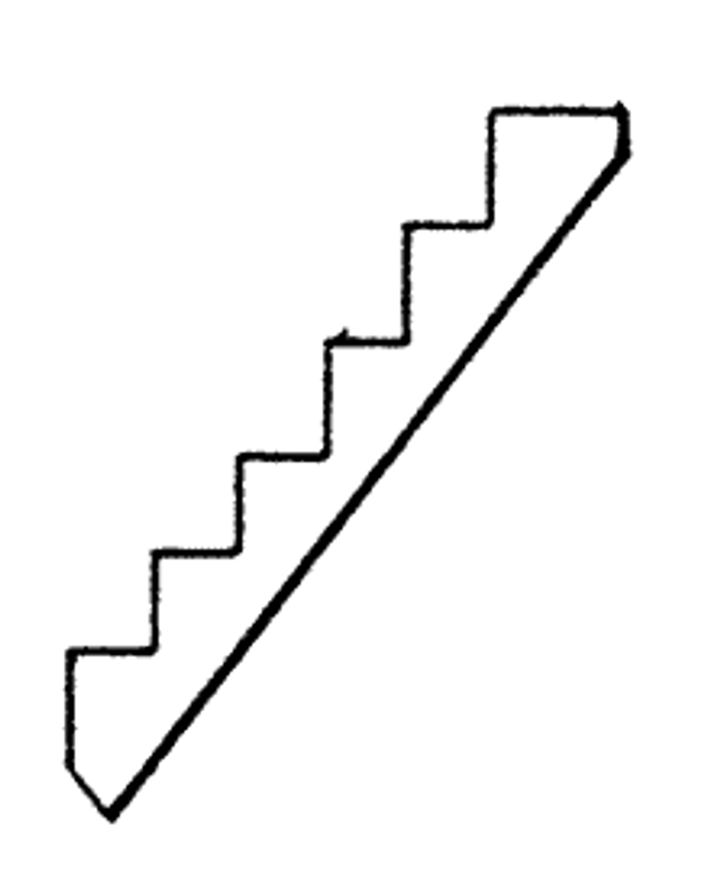 6 - Step Stair Stringer