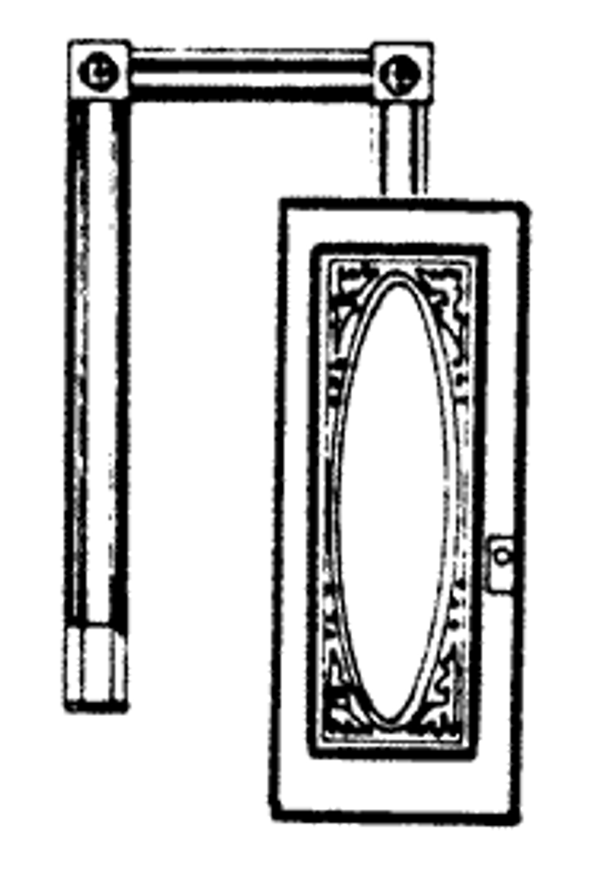 Interior Ornate Panel Door With Door Frame Kit