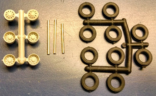 Budd Type Dual Disk Wheel, Tires & Axles