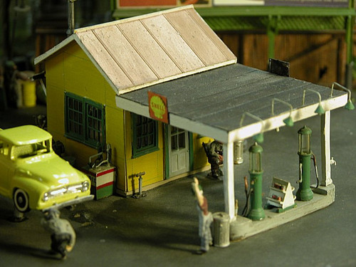 1920's Gas Station Kit Super Kit