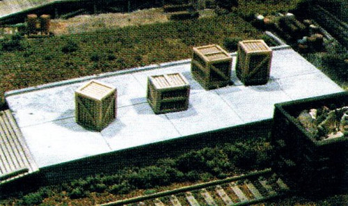 Large Concrete Loading Dock & Wood Ramp Kit