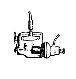 4 - Cylinder Engine Block with Transmission & Exhaust Kit