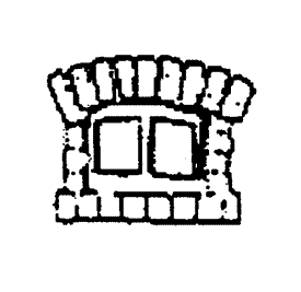 Ornate Brick Cellar 2 Pane Window