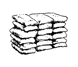 Stack of 18 Sacks