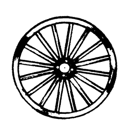 Wooden Wagon Wheel