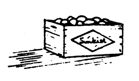 Single Filled Open Top Crate