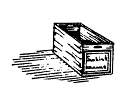 Empty Open Top Single Crate