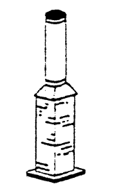 7 Foot Brick Chimney with Tapered Flue