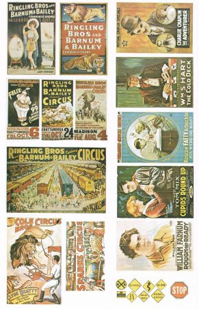25+ 1920's & 1930's Circus & Movie Posters