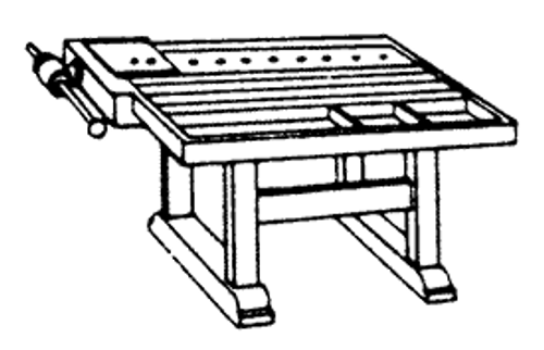 Carpenter Workbench Kit with Vise