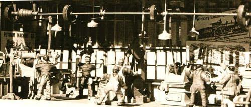 Machine Shop Machinery Set