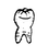 Large Tooth Dentist's Sign