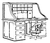 Rolltop Desk (open top) & Swivel Chair Kit