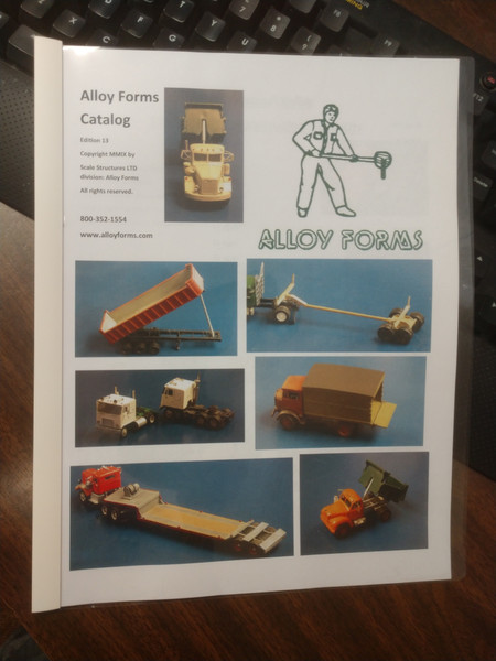 Alloy Forms Catalog - HO Scale
