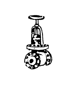 8" Gate Valve with Wheel Kit