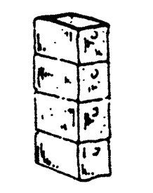 Empty Open Top Crate Stacked 4 High