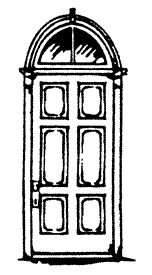 Colonial Arch Door