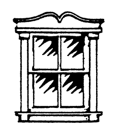 Colonial Ornate Window
