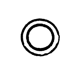 Narrow Auto Tire on Open Center Rim