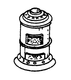 1800's Passenger Car Heater