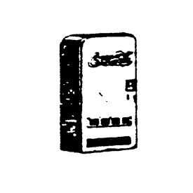 Upright 'Coke' Soda Pop Machine