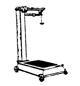 1000 lb. Dock Scale Kit