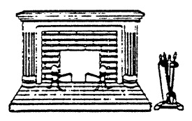 Fireplace Kit Style #2 with Tools Kit